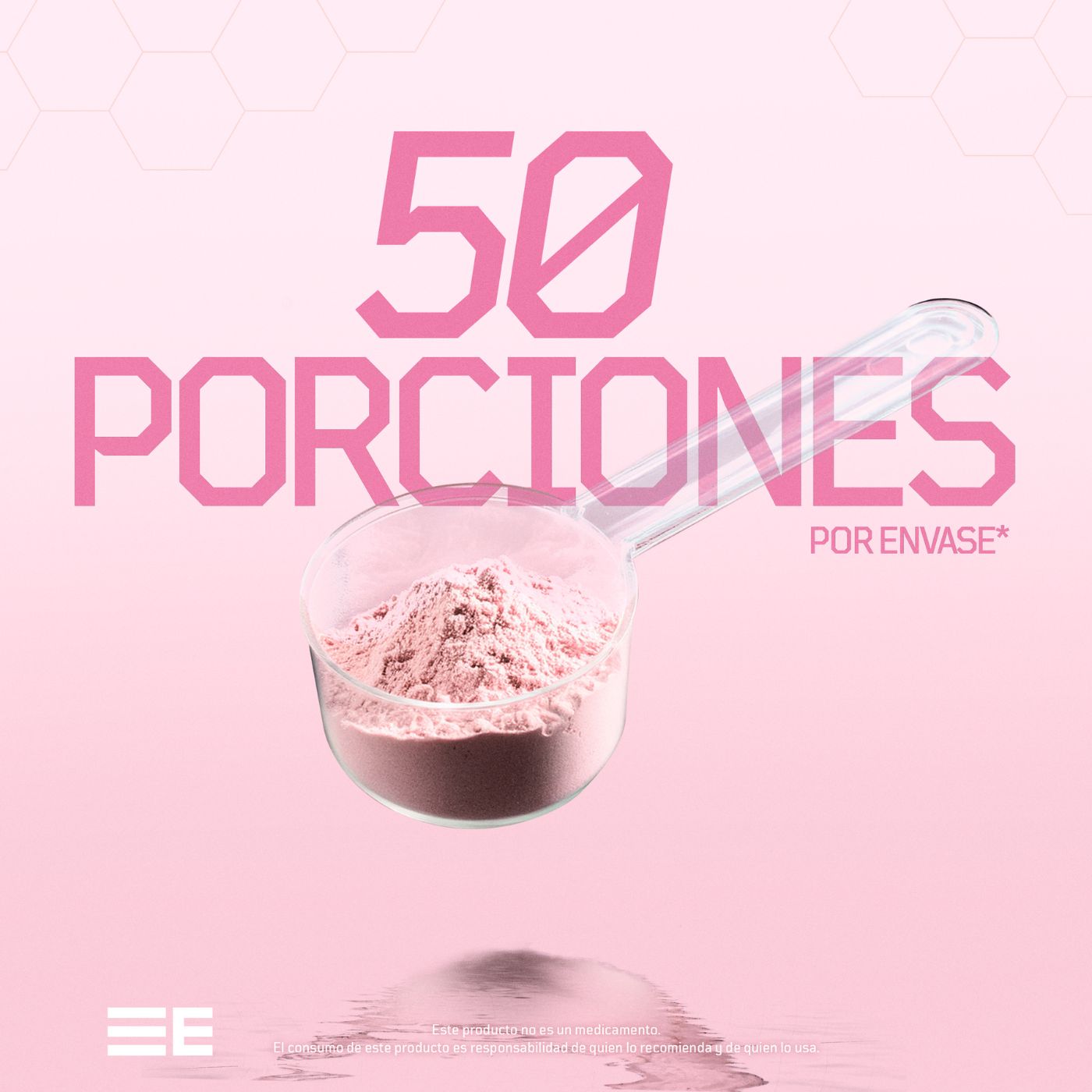 Creatina Rosa Plus con Myo Inositol y Colágeno de Elemental